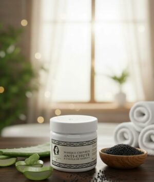 MASQUE CHEVEUX HYDRATANT & ANTI CHUTE A l'huile de Nigelle