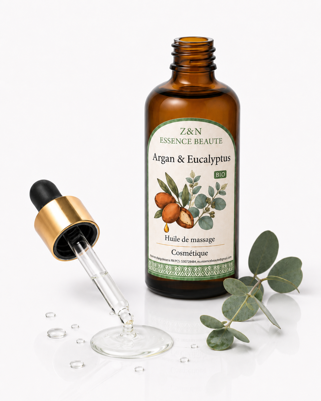 Huile d’Argan & Eucalyptus – Image 2