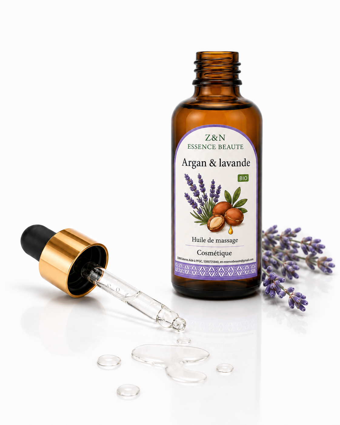Huile d’Argan et Lavande – Image 2